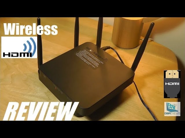 REVIEW: Wireless HDMI - Does It Work? Extender/Adapter YouTube