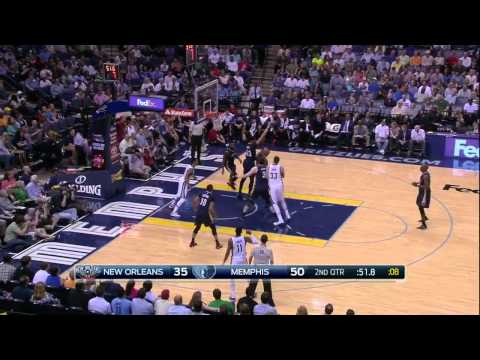 Hello NBA Basketball New Orleans Pelicans Vs Memphis Grizzlies Apr 8 2015 NBA 2014 15