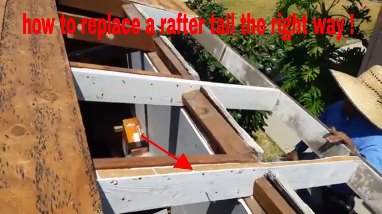 How To Replace A Rafter Tail A Step by step Guide YouTube