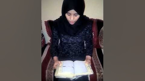 مشاركة التلميذة ملاك بوكطب في مسابقة تجويد القران الكريم