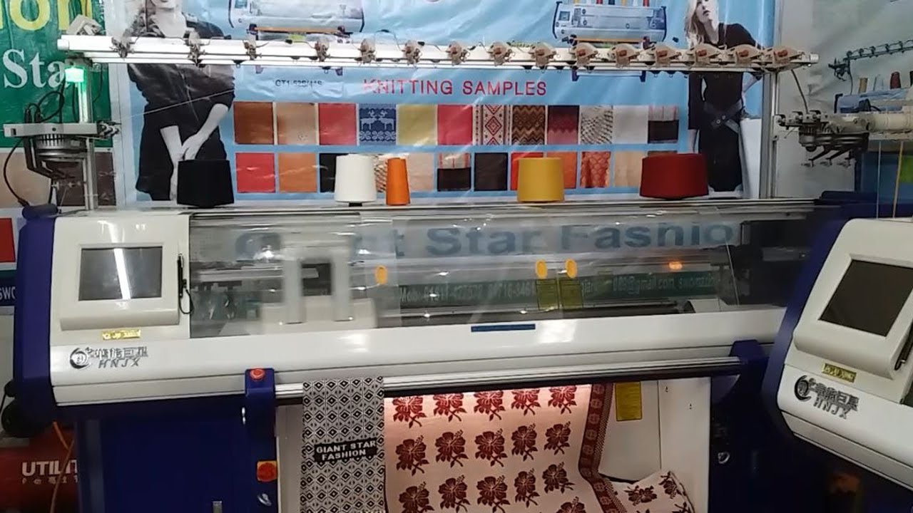 Automatic Flat Weft Knitting Machine with High Performance//VBed