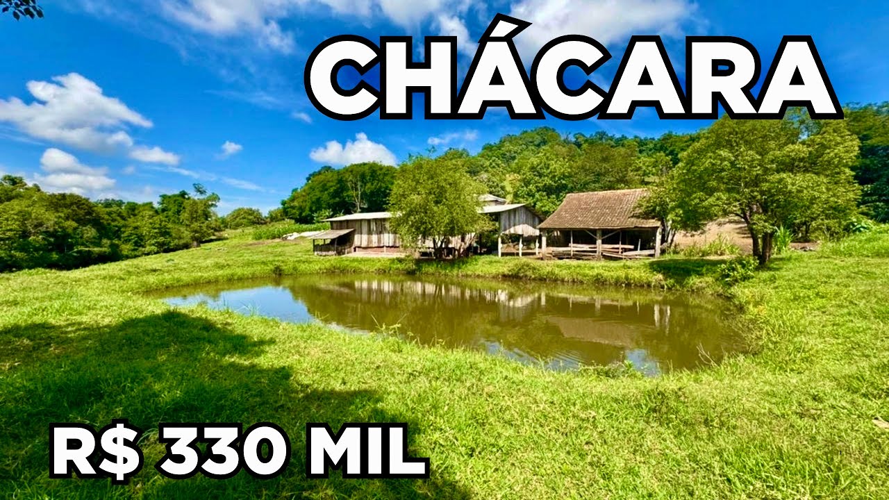 É ESSA CHÁCARA O SONHO DA SUA FAMÍLIA EM 2026? R$330MIL SANTA CATARINA