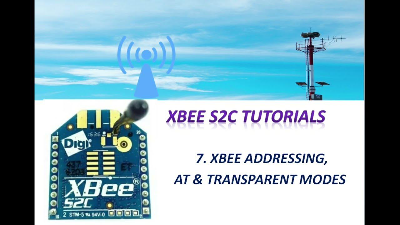 Mastering XBEE Lesson 7 Addressing Modes & AT Commands YouTube