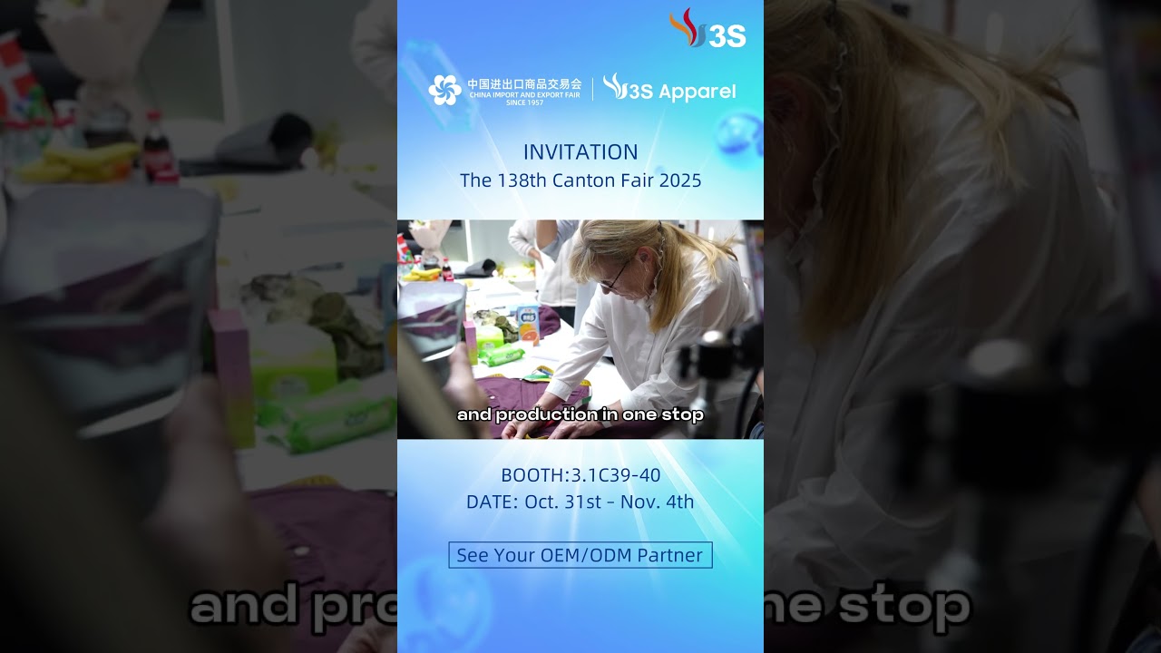 3S Apparel clothing manufacturer at the 