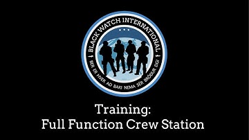 Training: Full Function Crew Station | ACE3 | ACRE2