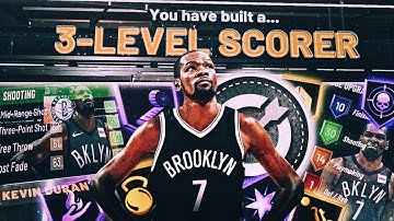 NBA 2K20 KEVIN DURANT BUILD! HOF SHOOTING BADGES! NBA 2K20 MOST OVERPOWERED BUILD!