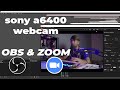 SONY A6400 JADI WEBCAM OBS & ZOOM TANPA HD CAPTURE