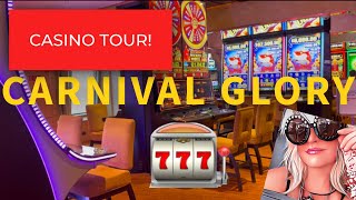 Carnival Glory Casino Tour 2024! by Traveling With Jennifer Sparks Savoy 1,468 views 3 weeks ago 8 minutes, 5 seconds