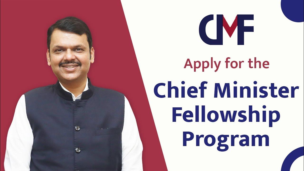 Dear YOUth, don't miss to apply for Chief Minister Fellowship Program