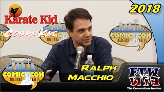 Ralph Macchio (The Karate Kid) Niagara Falls Comic Con 2018 Full Panel