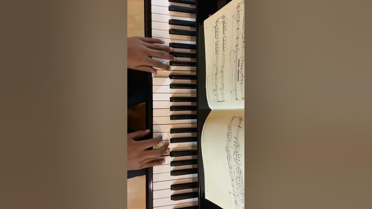 Piano exercise Zoro 10 Fingering movement L and R coordination