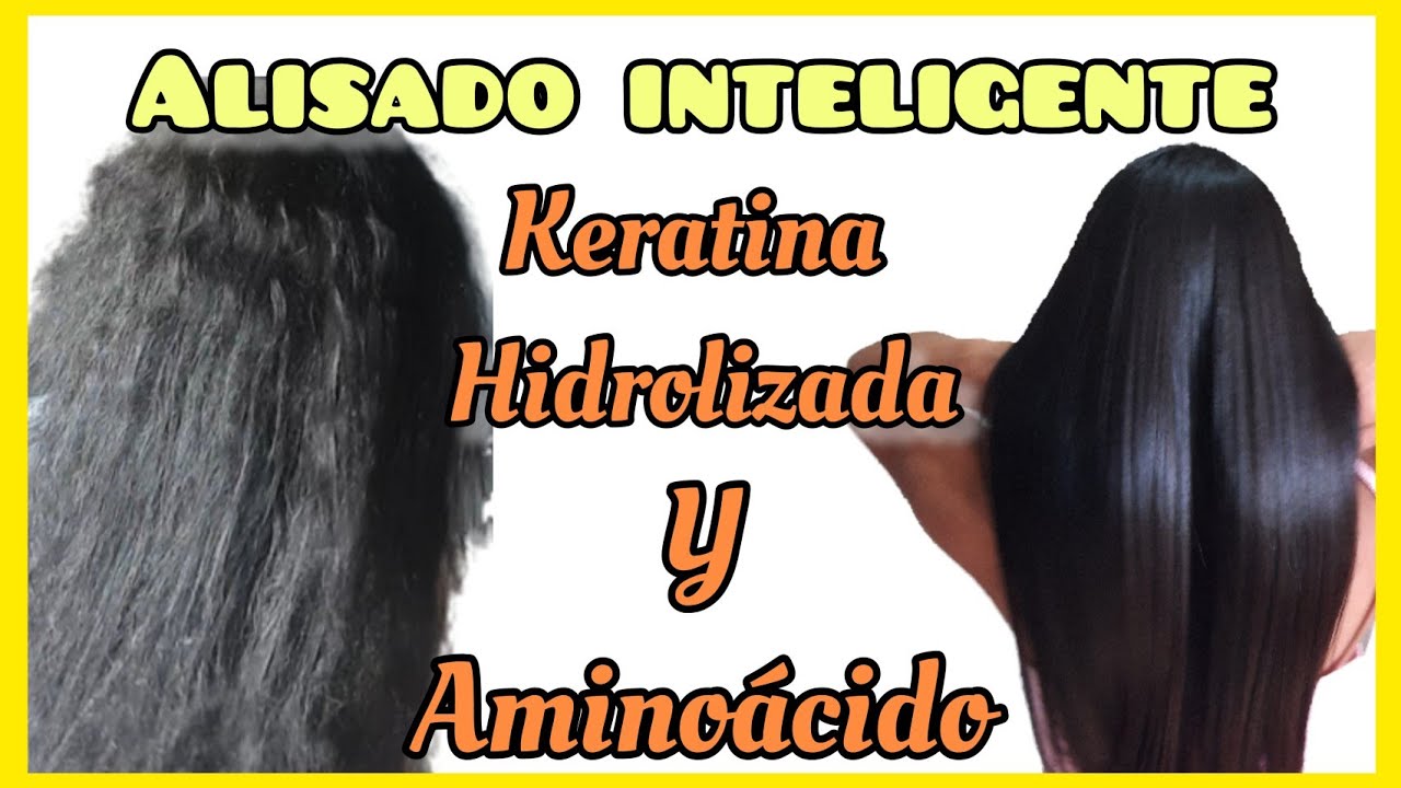 Alisado inteligente KERATINA Y AMINOÁCIDO - YouTube