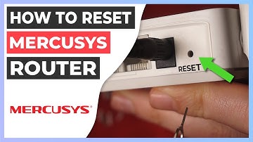 🔁 How to Reset MERCUSYS router to factory default settings