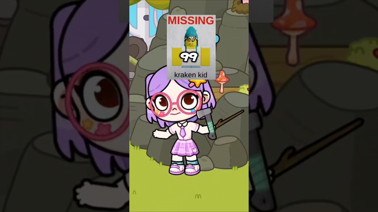 Малыш кракен 99 ночей Аватар Ворлд! Kraken Kid 99 nights Avatar World! 🐙 