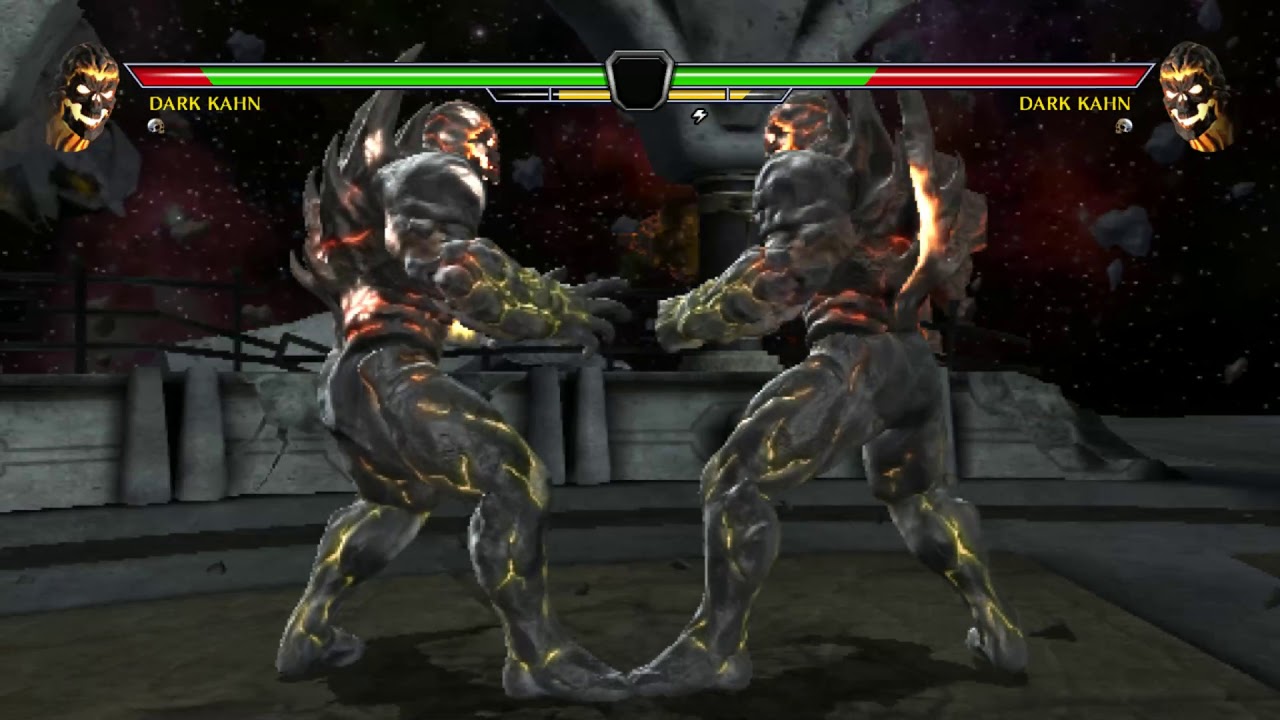 MK vs DC Dark Kahn vs Dark Khan - RPCS3 Playable Dark Kahn - YouTube