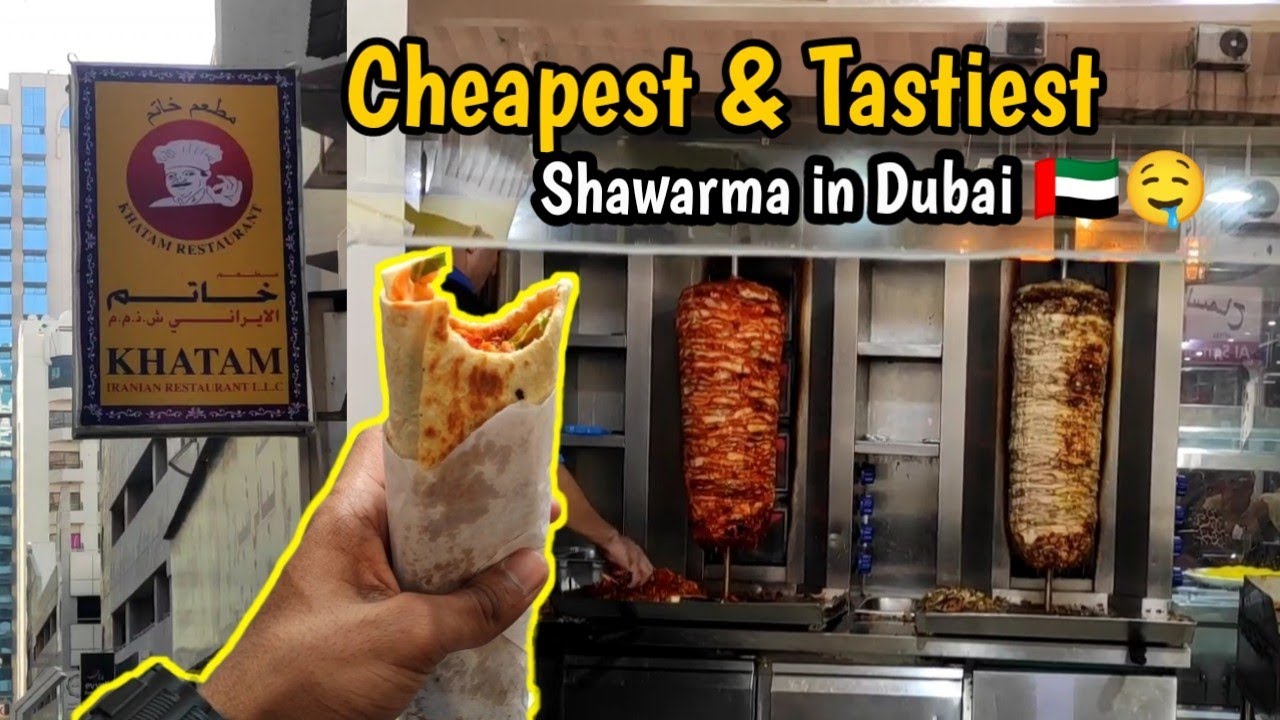 Best Shawarma in Dubai 🤤😋 Deira Dubai 🇦🇪 Indians life in Dubai 🇦🇪🤩