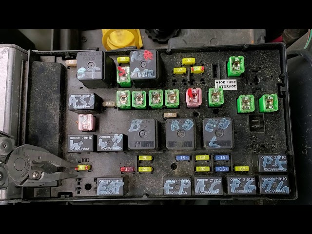 2007 dodge caravan cigarette lighter fuse 2013 Town and Country Power Outlet Fuse Inverter Fuse Fuse box location and diagrams: