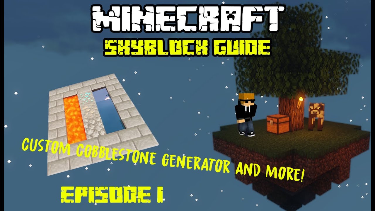 A New Adventure - Minecraft Skyblock Let's Play | Part 1 - YouTube
