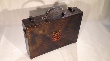 Steampunk Raspberry Laptop - Part 5 - Final Assembly
