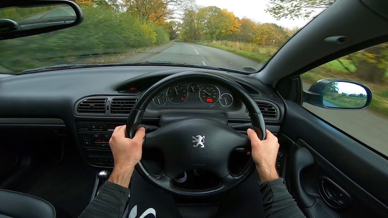 1999 Peugeot 406 SE 3.0 V6 Pininfarina Coupe Manual - POV Test Drive &  Walk-around 