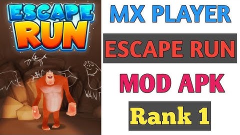 Mx Player Escape Run game trick | Mx Player Escape Run game Hack Mod | Unlimited score