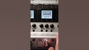 #007 ZOOM G5 - How To Select A Different Effect Type