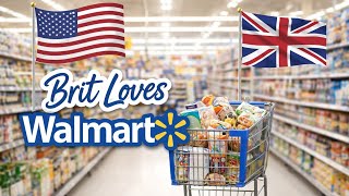 A quick Walmart trip with a Brit living in America 🇺🇸 My favourite place to shop!