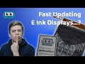 Have You Ever Seen an E Ink Display Update This Quickly?