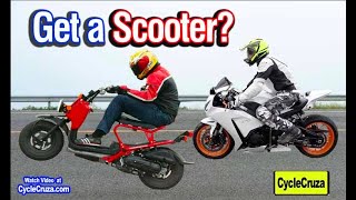 Why You Should Buy a Scooter - Scooter vs Motorcycle