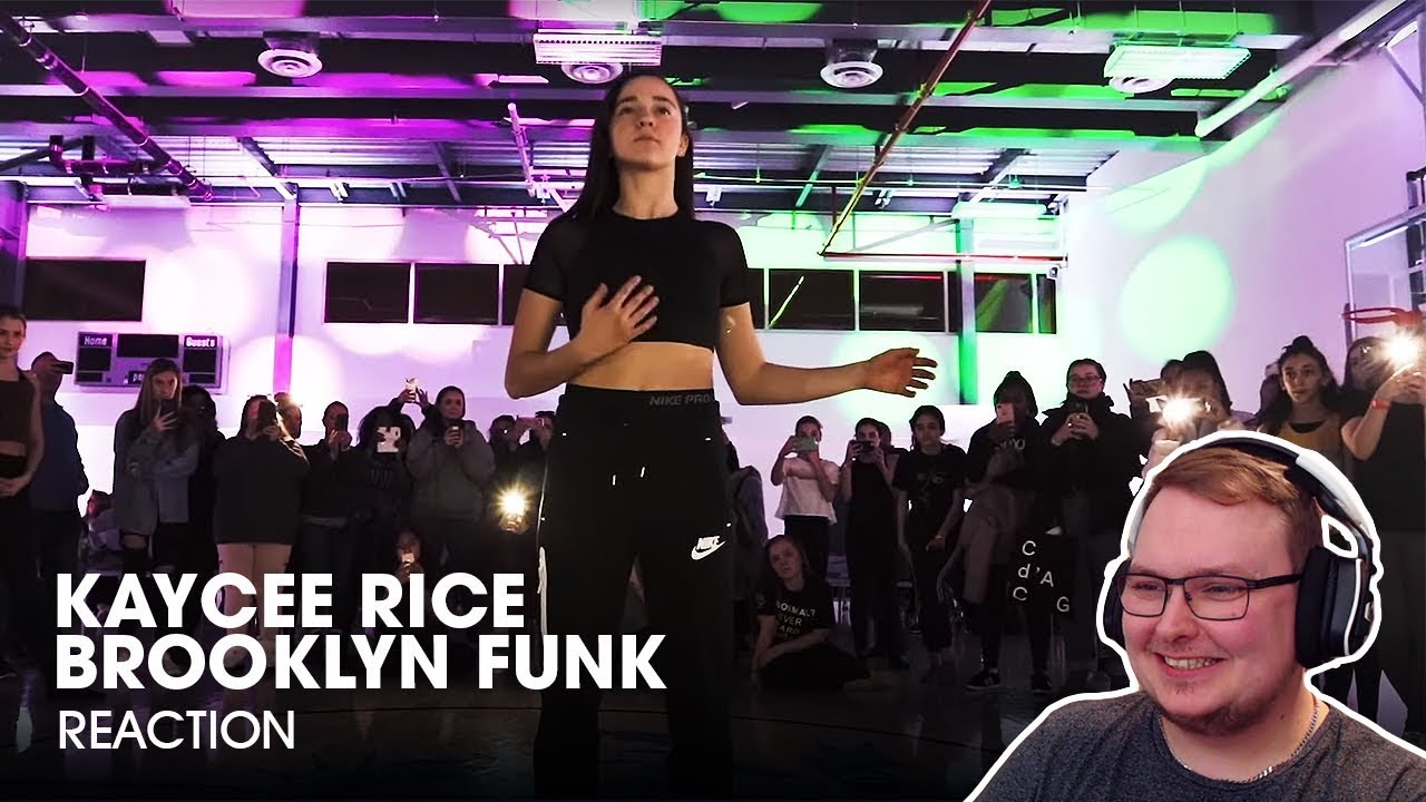 Kaycee Rice - Brooklyn Funk RECAP (full dance class) - REACTION! - YouTube
