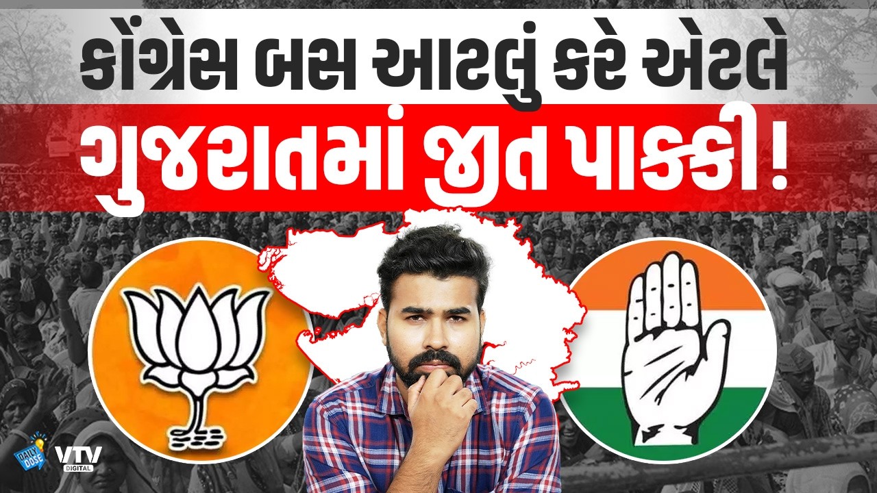 Gujarat Congress હવે ભાજપને હરાવવા થયું એક્ટિવ, આ રીતે 2027ની ચુંટણી જીતશે | Daily Dose