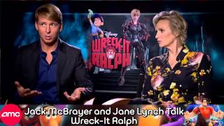 Jack Mcbrayer And Jane Lynch Talk Wreckit Ralph