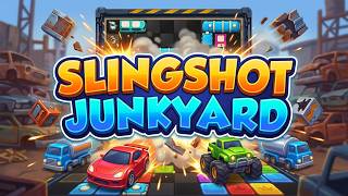 Slingshot Junkyard: Car Puzzle Game Gameplay Android Mobile screenshot 5
