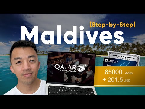 How I would book a flight to the Maldives with credit card points