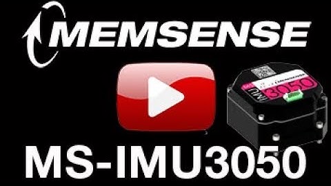 MS IMU3050 Brief Overview