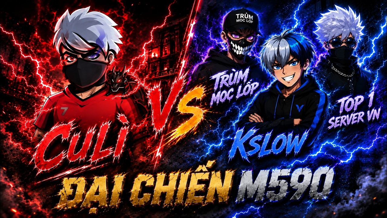 CULÌ Vs Kslow -Trùm Móc Lớp - ThăngZ "Top 1 Sever Sinh Tồn VN" Để Chinh Phục King M590 Và Cái Kết !