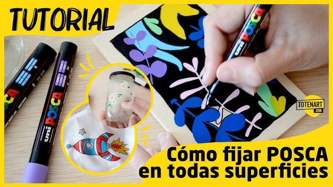 4 Efectos para hacer con rotuladores POSCA