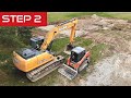 Container Home Project || Gravel Building Pad || Backfill and Grading the Septic Bed