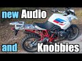 R1200GS with new Motoz Tractionator Rallz and getting the best out of DJI mic minis.
