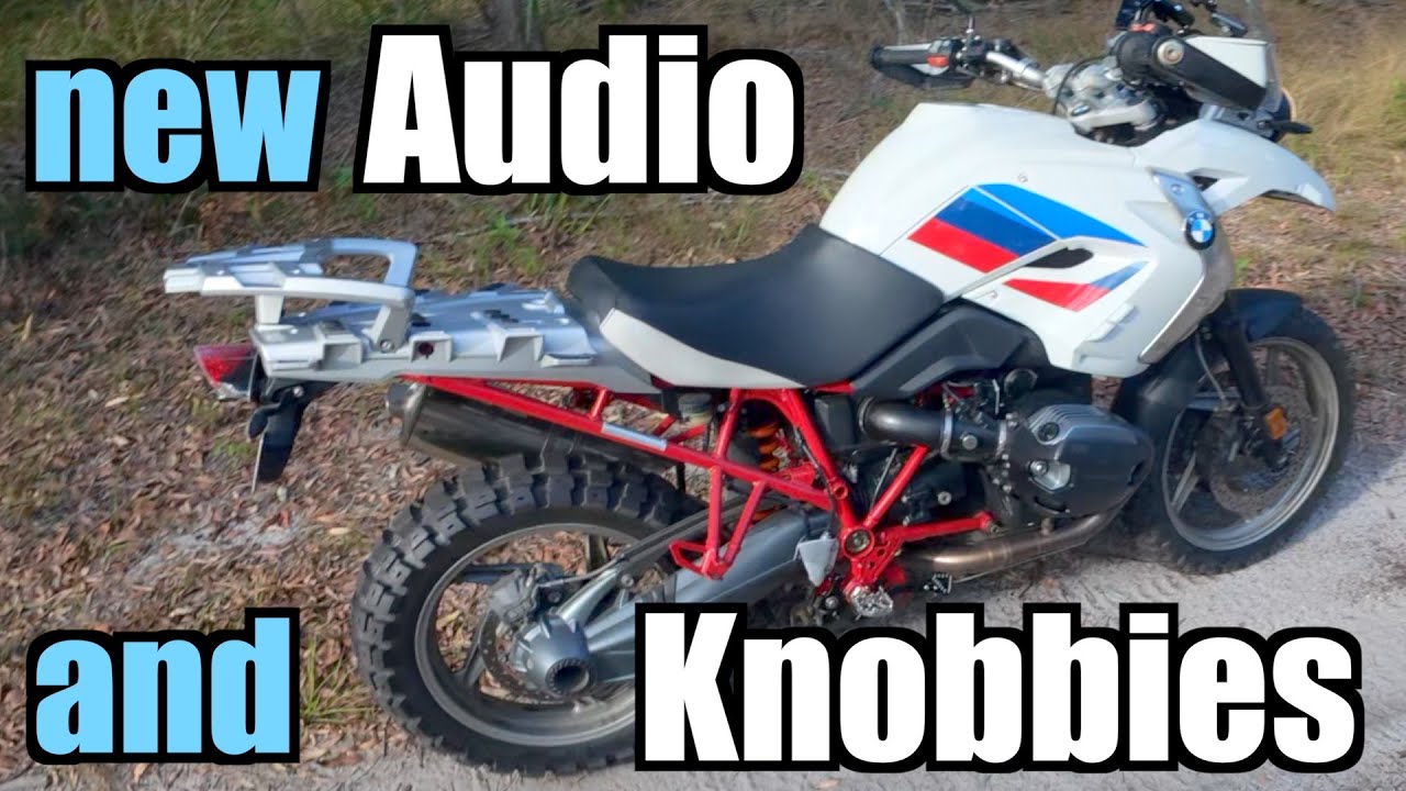 R1200GS with new Motoz Tractionator Rallz and getting the best out