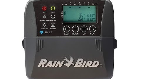 Rain Bird ST8I-2.0 Smart Indoor WiFi Sprinkler/Irrigation System Timer/Controller - Overview