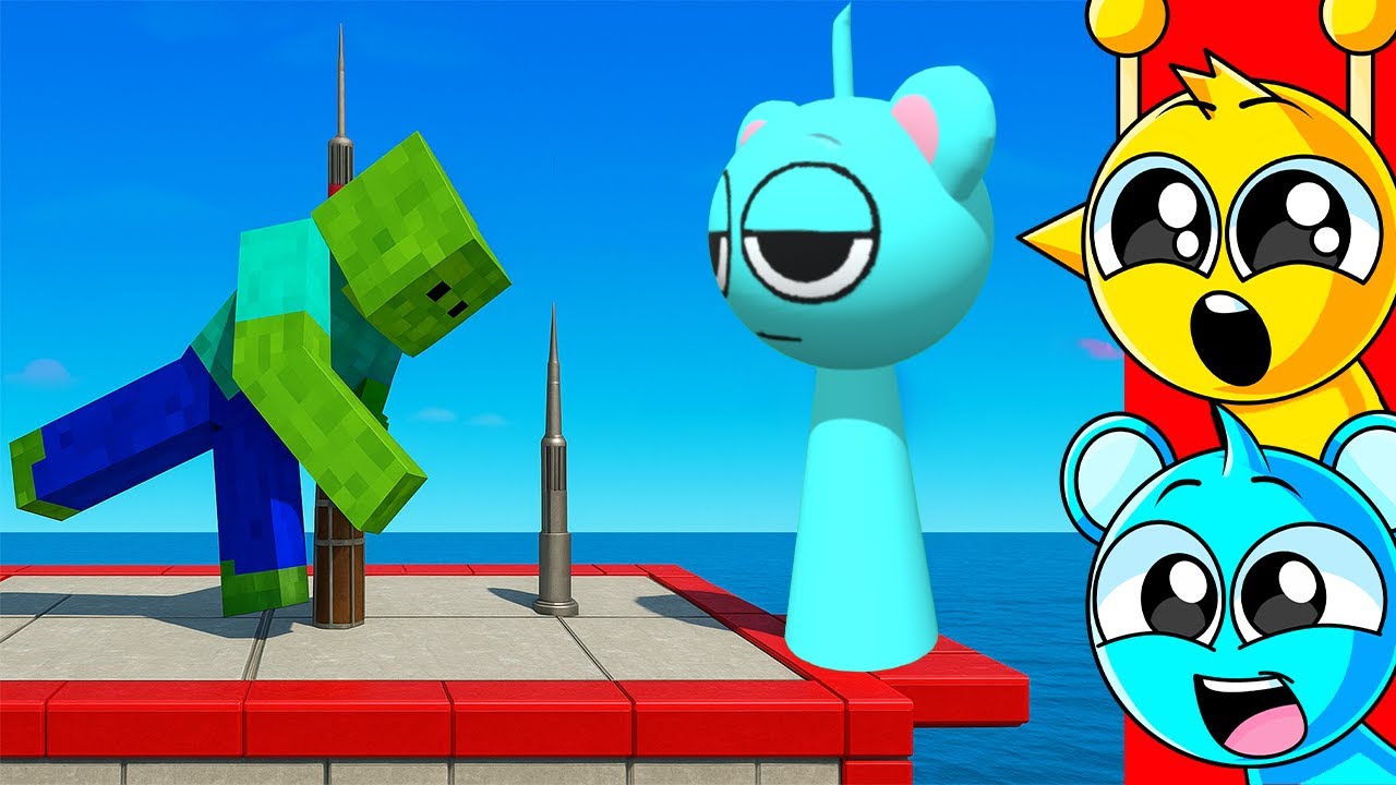 SKY Vs Monster In MINECRAFT