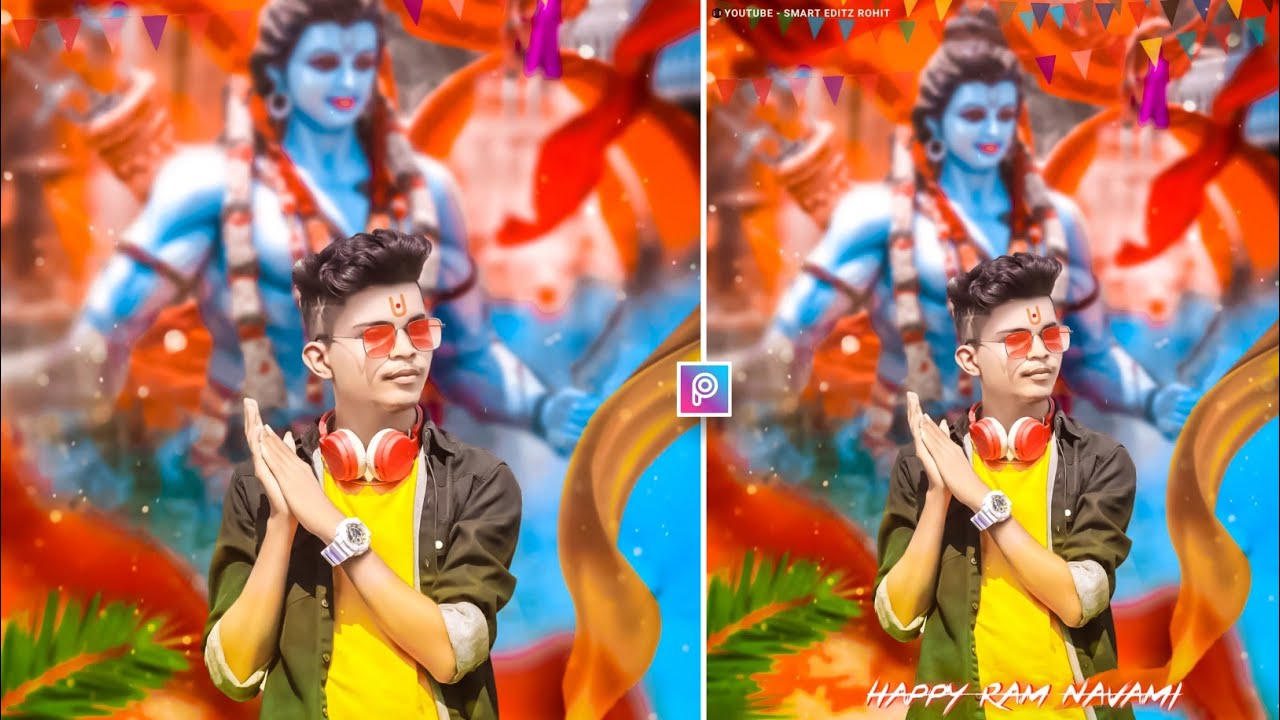 Ramnavami photo editing 2021 | Picsart Ram navami Photo Editing | Jai Shree Ram Photo Editing