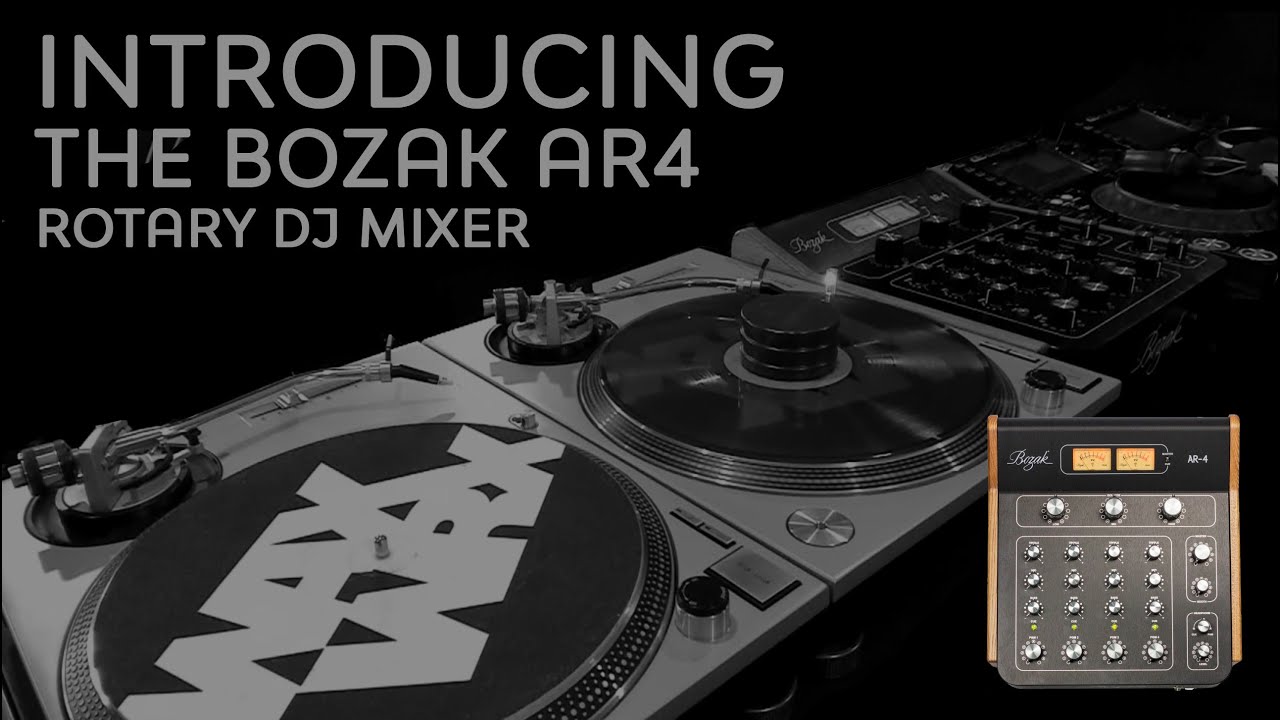 The Bozak AR4 Rotary Mixer - Vinyl House Mix - YouTube