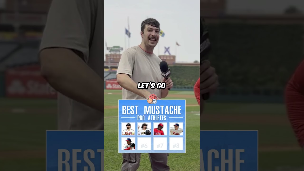 Phillies Legend CRUSHES MLB Mustache Trivia! 🥸⚾️
