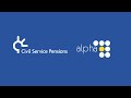 Infobite benefits of the alpha pension scheme