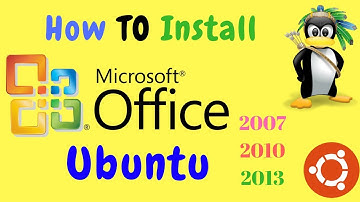Best way to get install Microsoft Office 2007,2010,2013,2016,on Ubuntu Linux Mint