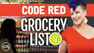 Code Red Healthy Grocery List For Weight Loss Youtube