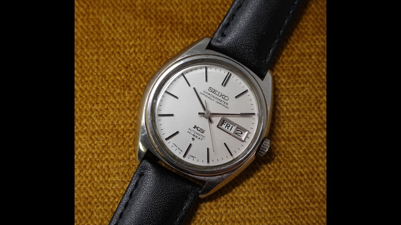 1970 King Seiko Chronometer Automatic men's vintage watch 56KS