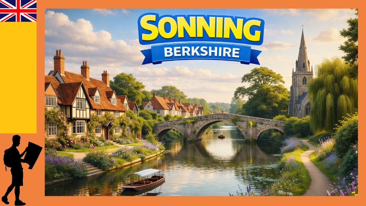 Sonning Berkshire: The Prettiest Place on the River Thames? | Walking Tour